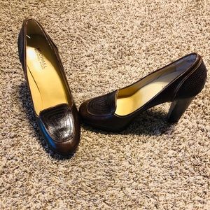 Brown Michael Kors heels